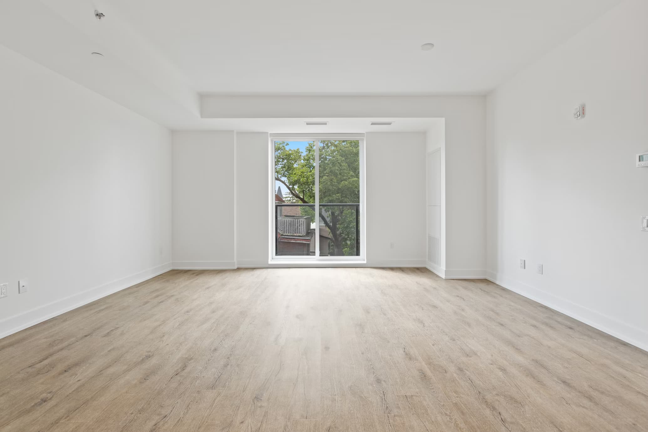 A refined apartment interior prepared for a client presentation